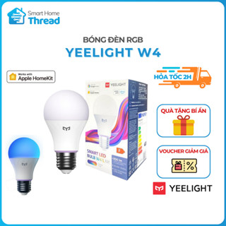 Bóng đèn Yeelight đuôi xoắn E27 RGB - W4 Lite BT&WiFi