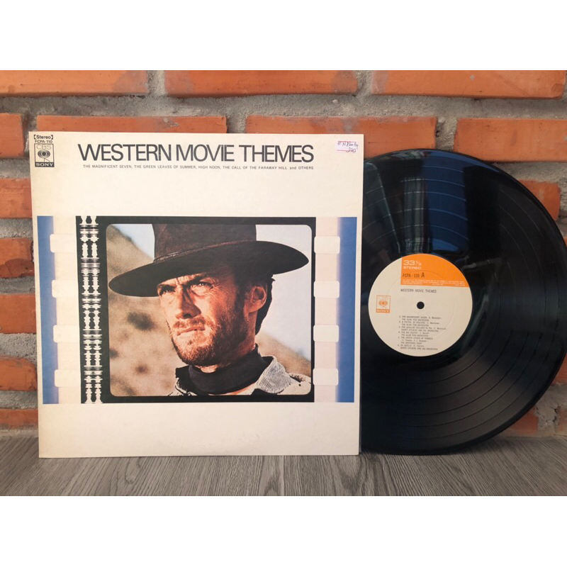 Đĩa Than Vinyl Hoà Tấu Phim WESTERN MOVIE THEMES( hay)