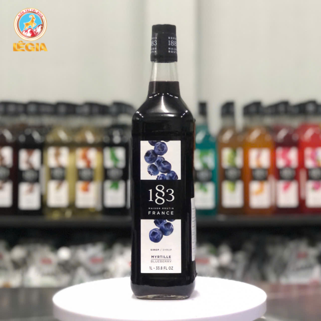 SYRUP 1883 VIỆT QUẤT 1L - BLUEBERRY 1883 SYRUP