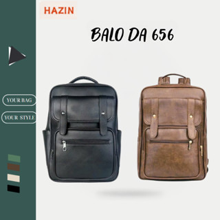 Balo da nam nữ Cao Cấp HAZIN  balo đựng laptop 15,6 inch chống sốc 5 chiều chống nước