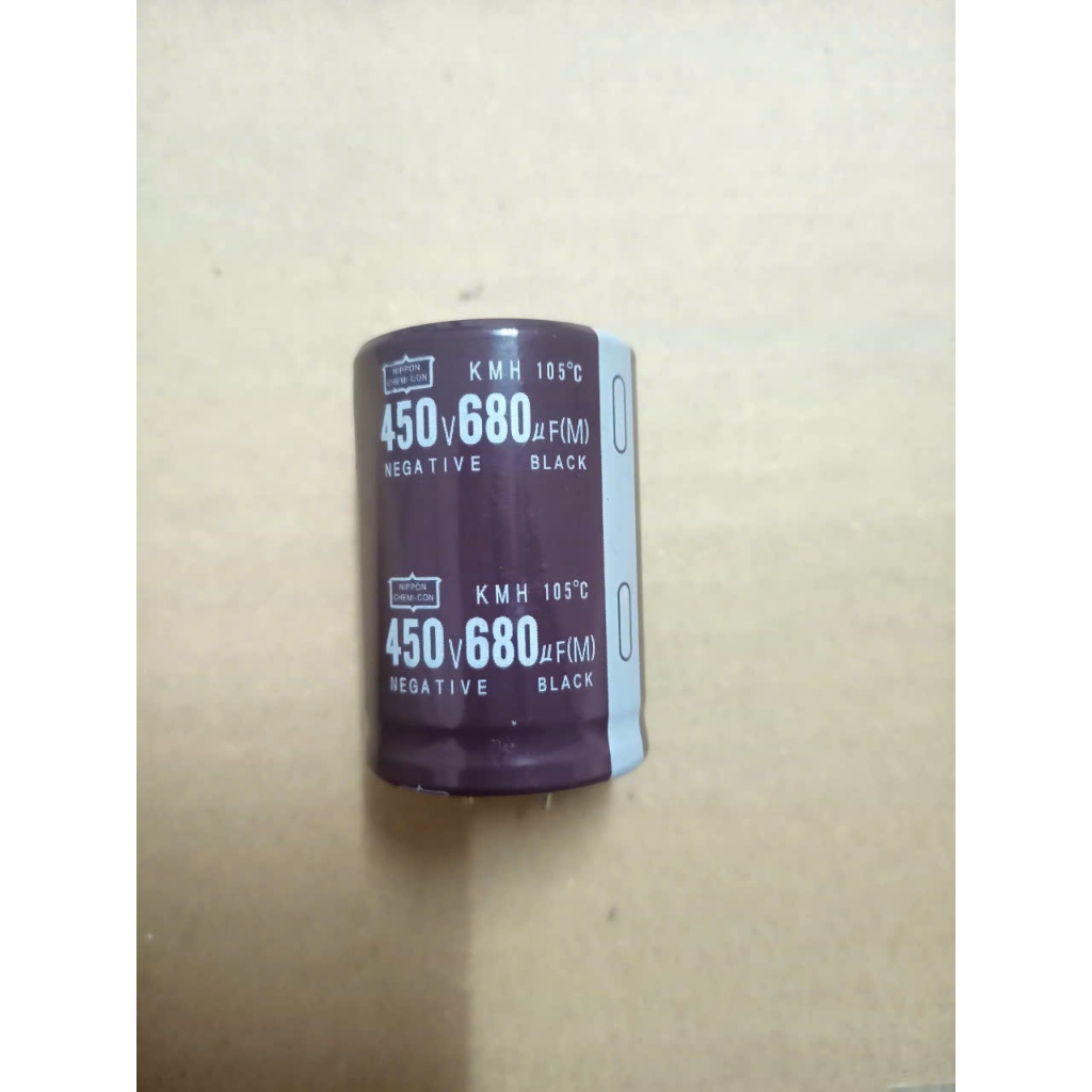 Tụ 450V 680UF tụ xịn chính hãng ( 3 cái )