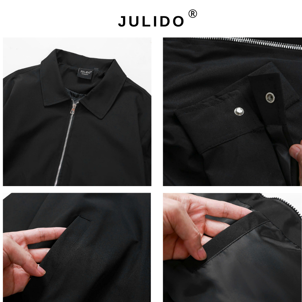 Áo khoác Nam JULIDO Nam chất liệu gió hai lớp trượt nước cản gió cản bụi | BigBuy360 - bigbuy360.vn