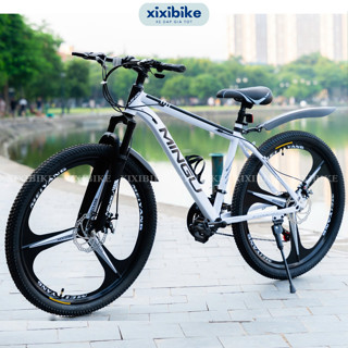 Xe đạp thể thao 26inch MINGU XIXIBIKE - Phiên bản có phuộc giảm sóc trước - Tặng bộ quà tặng phụ kiện xe đầy đủ