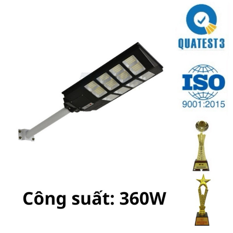 (360W) Đèn Liền Thể Năng Lượng Mặt Trời KITAWA