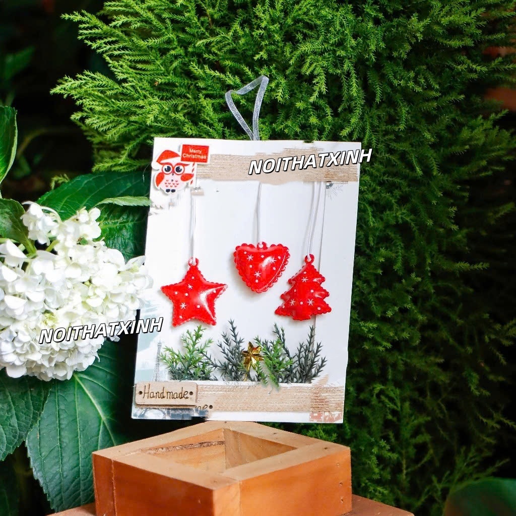 PHỤ KIỆN TRANG TRÍ NOEL - THIỆP LỚN DECOR CỰC ĐẸP KN289