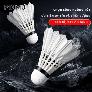  Quả Cầu Lông PINMU - Trái Cầu Lông Dùng Cho Luyện Tập Và Thi Đấu - Chất Lượng - Đường Bay Ổn Định 