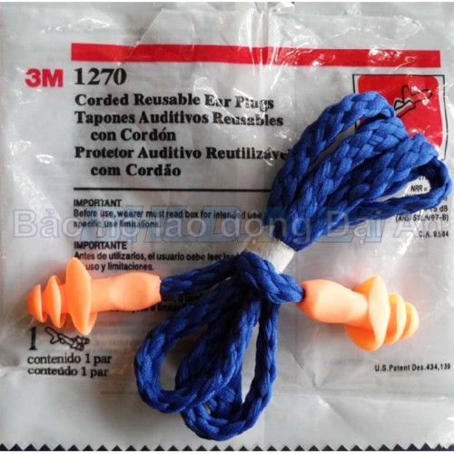 Nút tai chống ồn 3M 1270 (5 cặp)