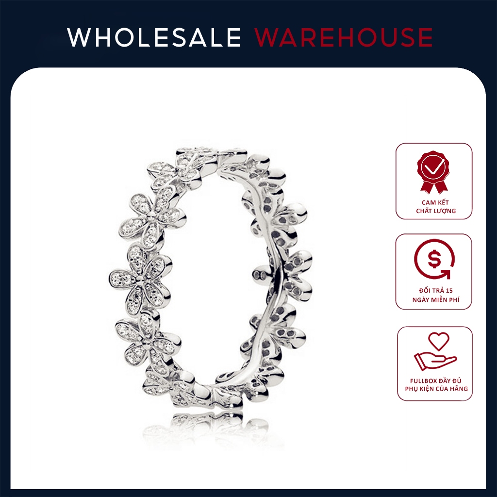 Nhẫn Pan Daisy Flower Ring-Nhẫn bạc S925 8044