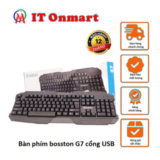 Bộ bàn phím chuột có dây hiệu Bosston cổng Usb keyboard văn phòng D5300 S6600 X7 X7S  DY- 801D
