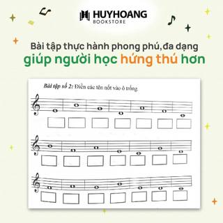 Sách Tự Học Nhạc Lý Cơ Bản, tự học nhạc lý căn bản, sách học nhạc, Huy Hoàng Bookstore