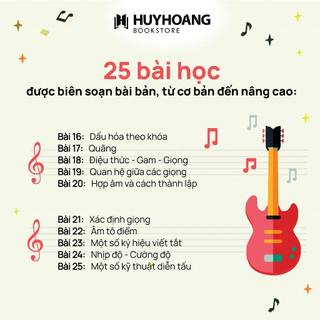 Sách Tự Học Nhạc Lý Cơ Bản, tự học nhạc lý căn bản, sách học nhạc, Huy Hoàng Bookstore