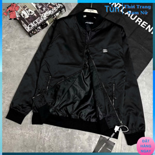 áo bomber gió gắn tag dg thời trang phù hợp thời tiết
