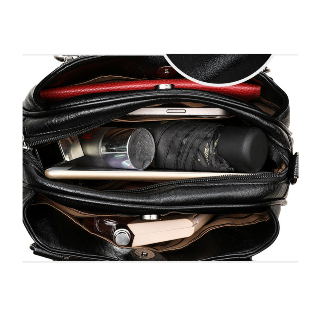 Túi Xách Nữ Công Sở Thời Trang Hàn Quốc Size Lớn Da Mềm, Túi Xách Quảng Châu Cao Cấp Form Trung Niên