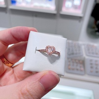 Nhẫn Pan Sparkling Elevated Heart Ring 8042 -Nhẫn bạc S925