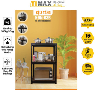 Kệ để đồ đa năng 3 tầng TIMAX, Thép cường lực POSCO chắc chắn, Sơn tĩnh điện 3 lớp siêu bền