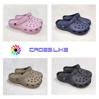 Sục nhựa  CROSS CLASSIC Clog nhiều màu, dép suc nam nữ, sục nhựa nguyên khối siêu bền, đi mưa thoải mái.