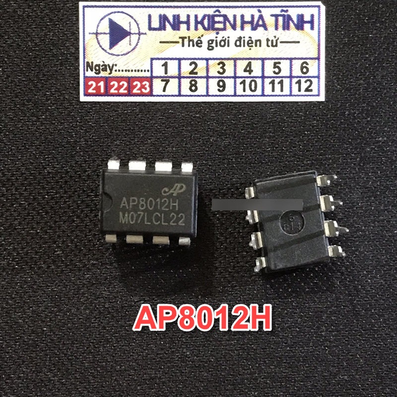 Túi 5 con IC Nguồn AP8012H DIP-8 Tương đương AP8012A  AP8012C AP8012