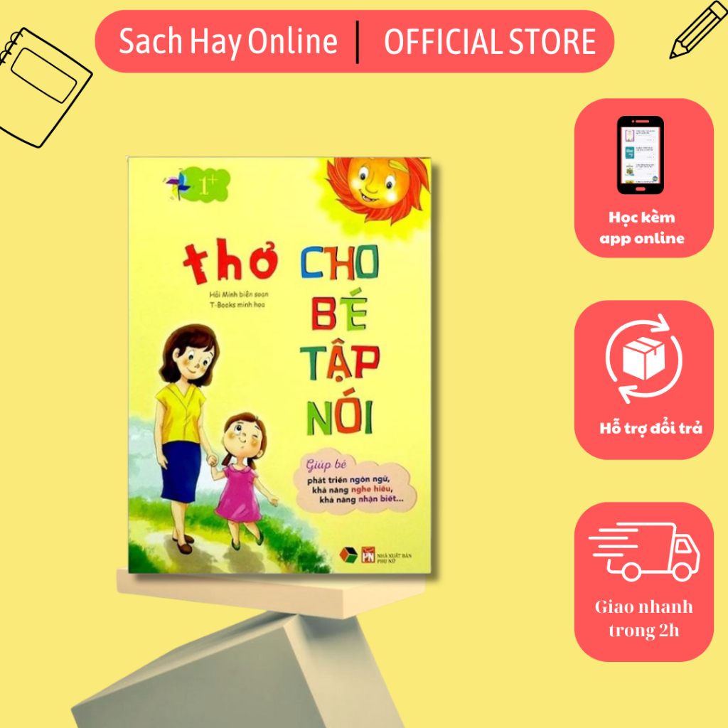 Sách - Thơ Cho Bé Tập Nói
