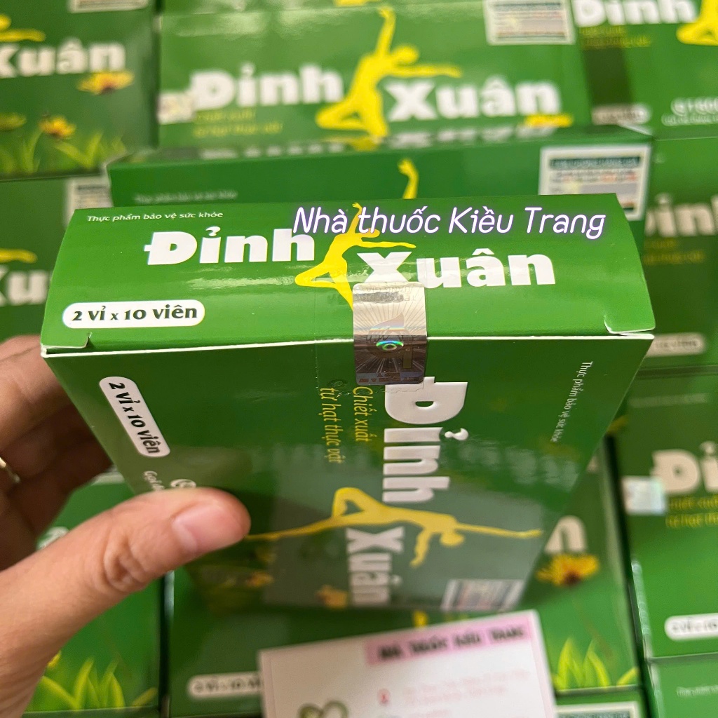 Viên uống ĐỈNH XUÂN - Giúp sinh lý tốt, ngoại hình đẹp