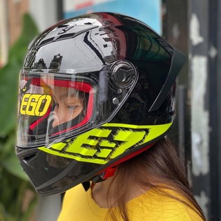 Mũ fullface EGO E7 tem mới 2022