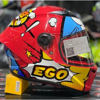 Mũ fullface EGO E7 tem mới 2022
