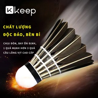  Quả Cầu Lông KEEP Set 3   6   12  Luyện Tập Trong Nhà Và Ngoài Trời Bền Bỉ 