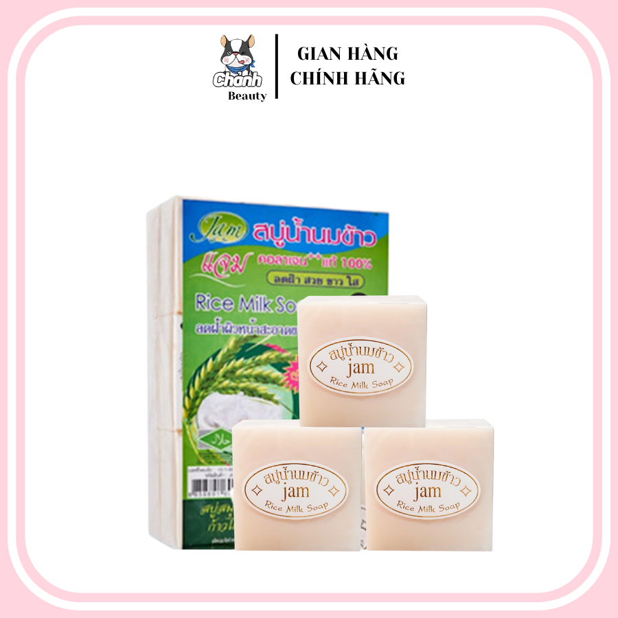 Xà Phòng Gạo Trắng Da