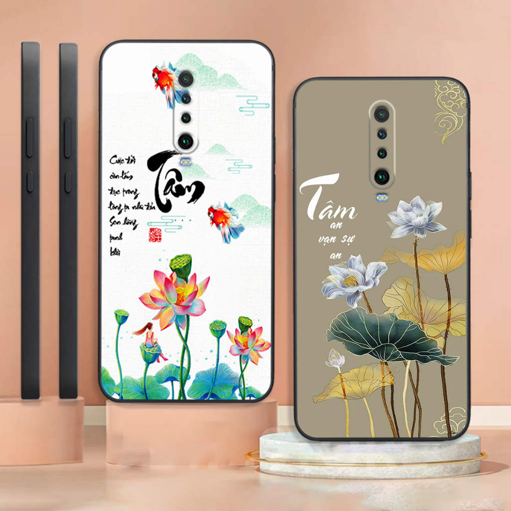 Ốp lưng Xiaomi Redmi K20 / K20 PRO / MI 9T / K30 / K30 5G in hình thư pháp tài,lộc,bình an giá rẻ