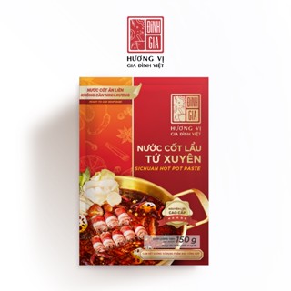 Nước cốt Lẩu Tứ Xuyên Đỉnh Gia 150g