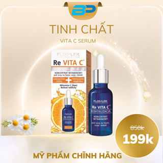 Floslek Re Vita C Serum - Tinh chất dưỡng ẩm làm sáng, giảm nhăn và trẻ hóa da hàng công ty date 31 01 2025