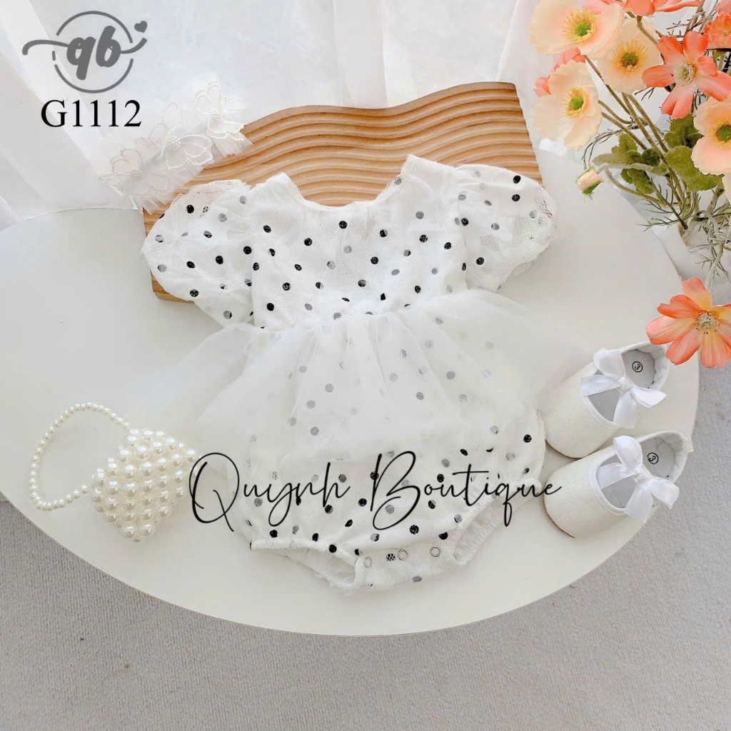 body váy Qb body váy bé gái