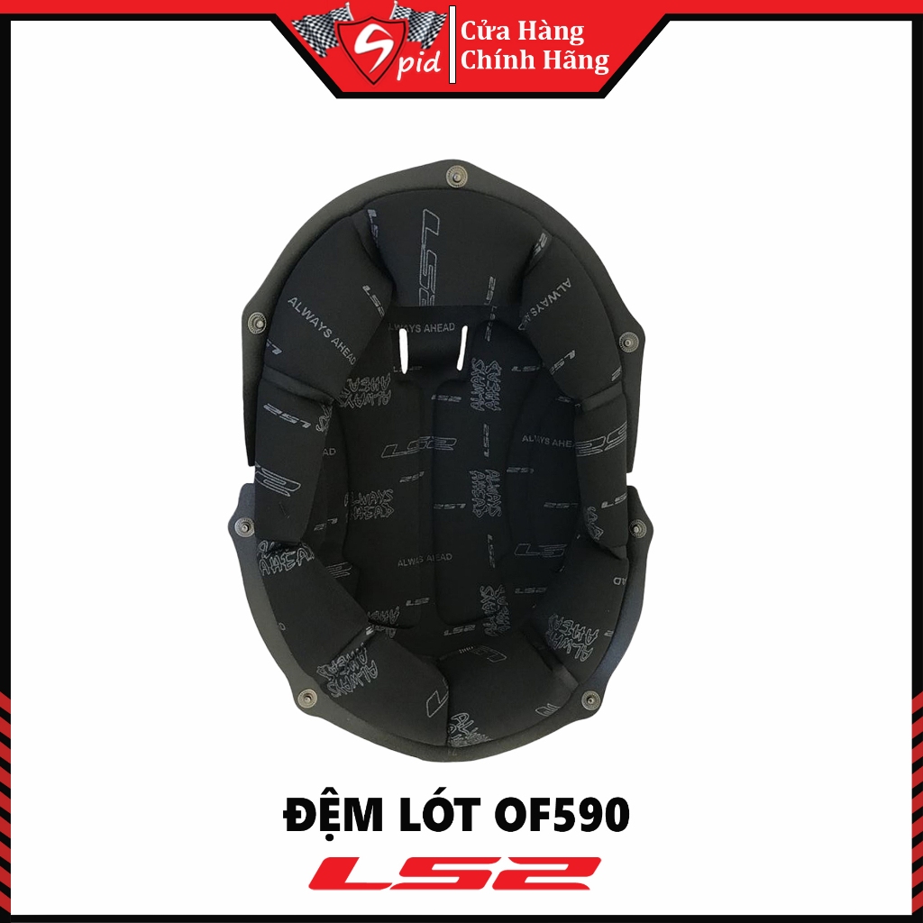 [LS2 CHÍNH HÃNG] Đệm Lót Nón Bảo Hiểm LS2 HH/OF590 - SPID