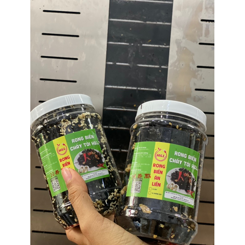 COMBO mua 5 tặng 1 rong biển sấy mè thơm ngon hủ 65gr (tổng 6 hủ)
