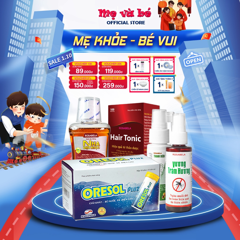 Combo 2 hộp viên uống mọc tóc Hairtonic, giảm rụng, kích thích mọc tóc, chống rụng, làm mượt và đen tóc (100 viên nang)