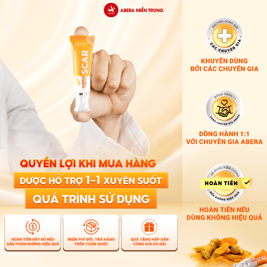 [COMBO] Kem xóa sẹo & Serum giảm thâm Abera, mờ sẹo giảm thâm nhanh chóng, cải thiện tình trạng sẹo thâm mụn, sẹo bỏng
