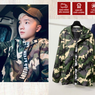 Áo Khoác Hoodie Nam Philip Plein Họa Tiết Dằn Di Siêu Đẹp - Áo Khoác Nam Nữ Philip Plein Có Mũ Cao Cấp