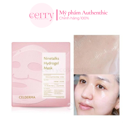 MẶT NẠ THẠCH SINH HỌC CELDERMA NINETALKS HYDROGEL MASK