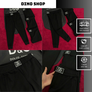 Quần Jogger Nam Trơn Cạp DG Mẫu Mới Nhất - Quần Nỉ Trơn Nam DG Mặc Đi Học Đi Làm Siêu Đẹp