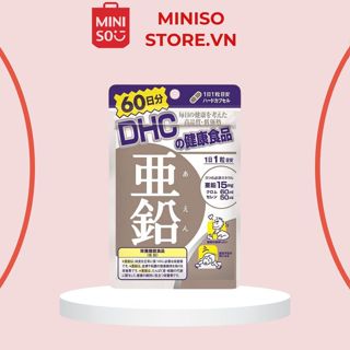 Viên uống Kẽm DHC 60 ngày 60 Viên Nhật Bản hỗ trợ cho da, tóc, móng khỏe