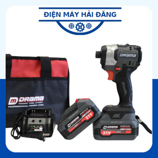 Máy Chuyên Vít DRAMA 5168 Bản FLEX Xám Xi Măng Động Cơ Không Chổi Than Lực Siết 250nm Sử Dụng Chân Pin Phổ Thông 4CM