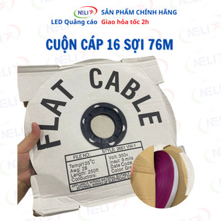  Cuộn cáp tín hiệu 16 sợi dùng cho màn hình led dài 76m,dây đồng nhiều lõi. 