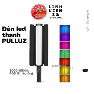 [ Hỏa tốc TPHCM ] Đèn LED thanh RGB cầm tay PU LUZ có tấm chắn 3000K-6500K 18 hiệu ứng điều chỉnh độ sáng