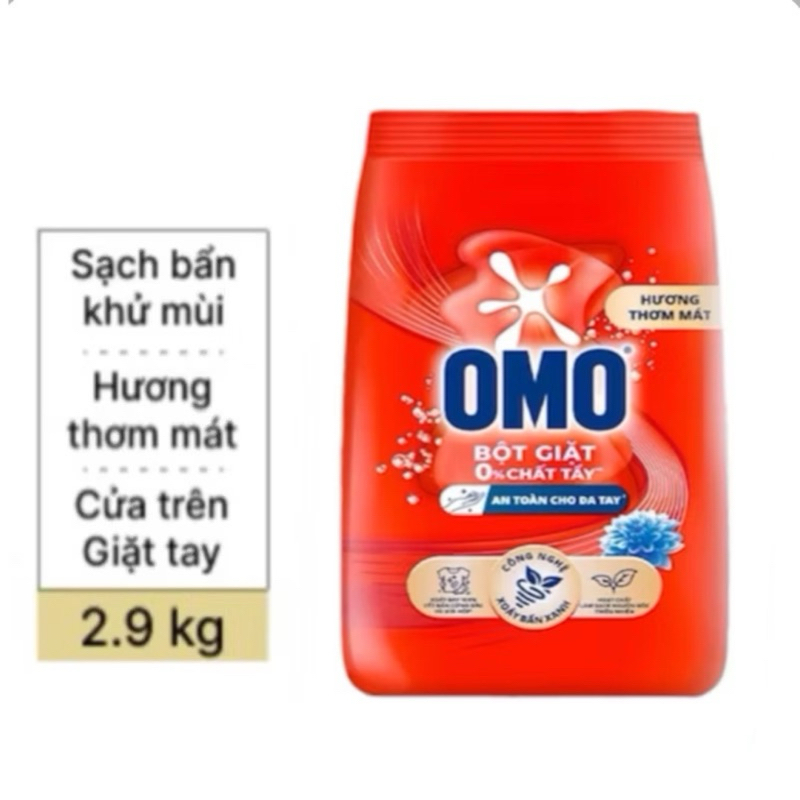 Bột Giặt OMO 2.9 Kg (Mới)