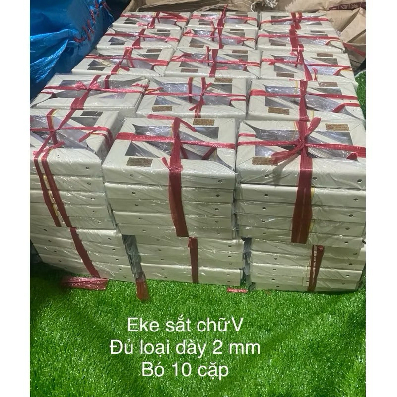 Giá đỡ kệ, eke sắt (kệ V), Bó 10cặp