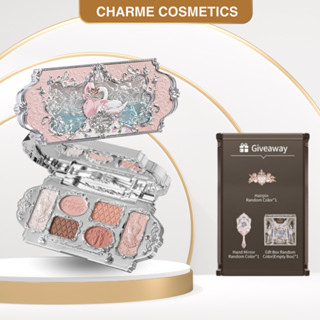  Bảng Phấn Mắt FLOWER KNOWS Swan Ballet Sáu Màu Sắc Hiệu Ứng Mịn Màng Lâu Trôi 6.5g 