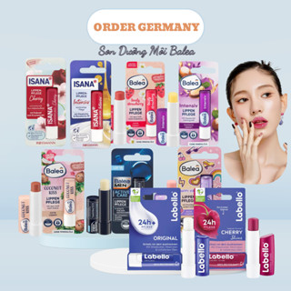  Son Dưỡng Môi Nam Nữ Balea ISANA Labello Son Dưỡng Môi Em Bé Mẫu Mới,Cấp Ẩm Cho Đôi Môi Khô-Đức 