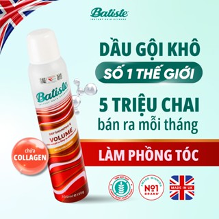 Dầu Gội Khô Batiste Dry Shampoo VOLUME Giúp Làm Phồng Tóc 200ml