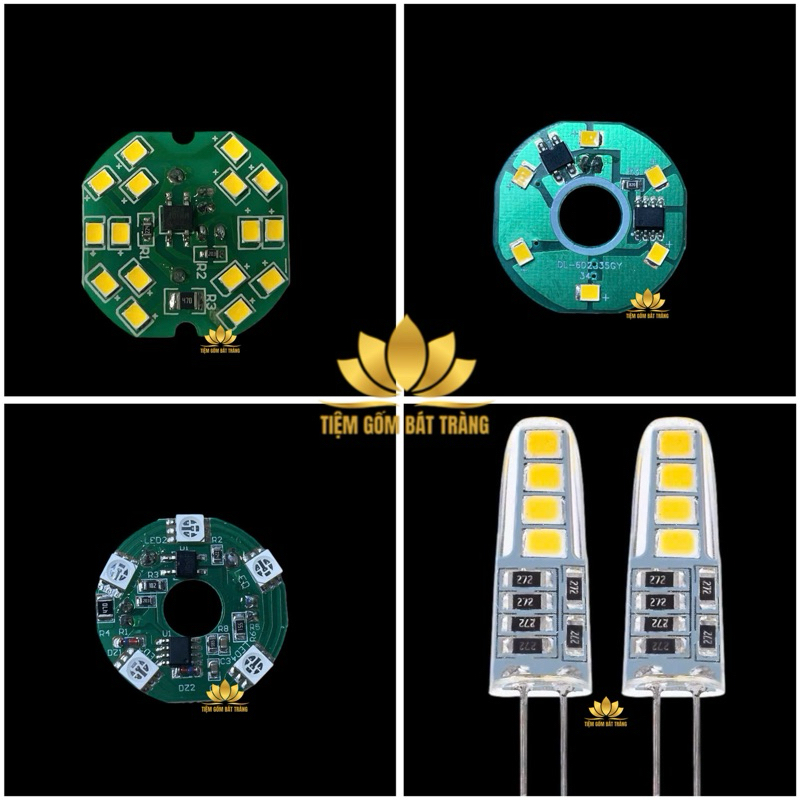 Vỉ Mạch Đèn Thờ LED - Màu Vàng/Đổi 7 Màu, Dễ Thay Thế, Tuổi Thọ 30.000 Giờ, Hoạt Động Bền Bỉ