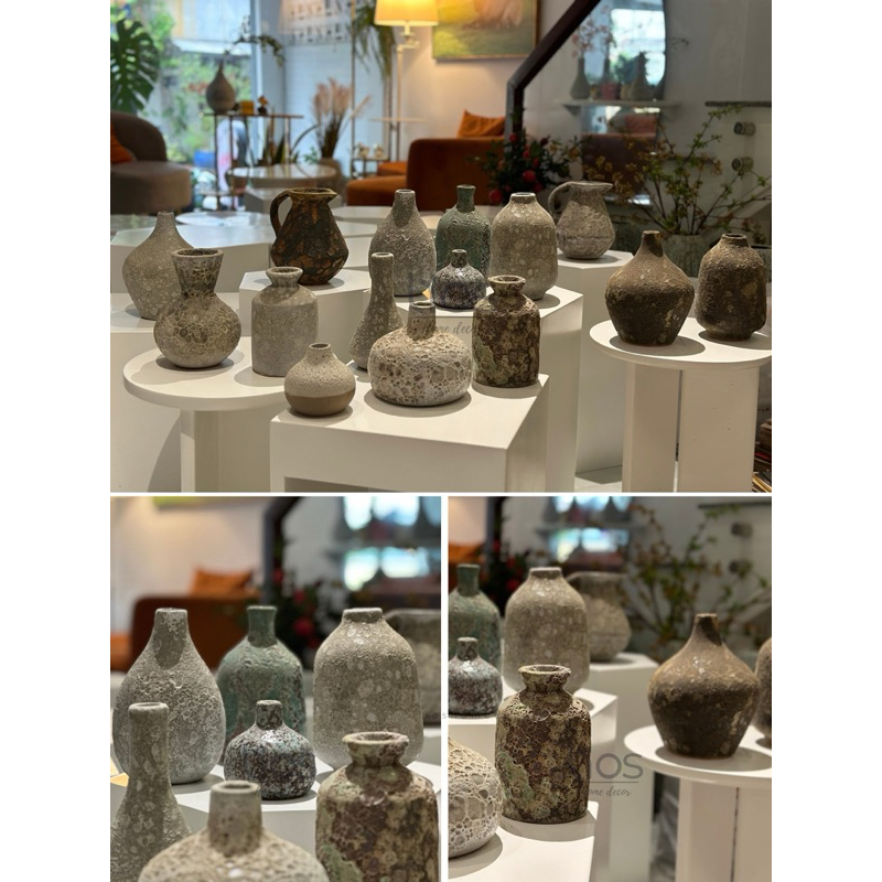Bình Gốm decor phong cách wabisabi | Lios Home Decor