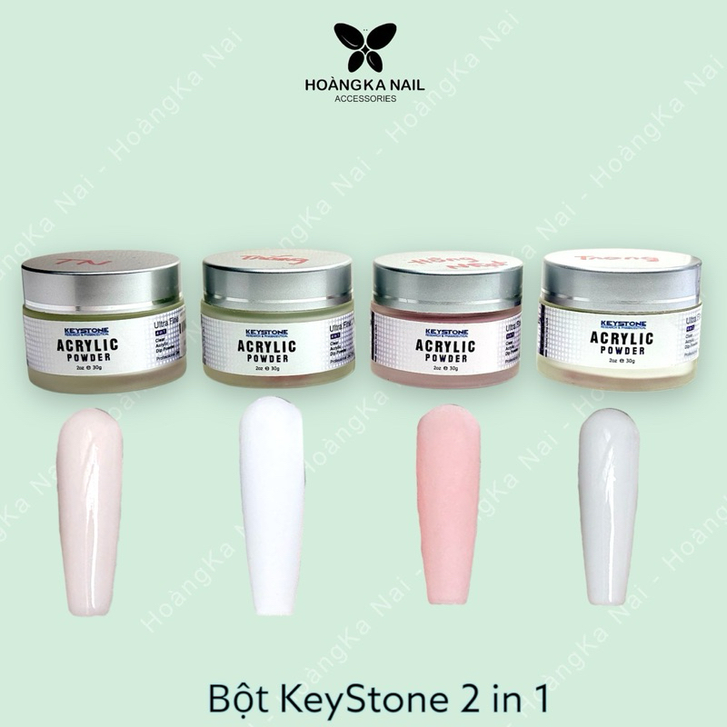 Bột đắp móng Keystone 30Gr , bột đắp móng 2 in 1 , bột nhúng và đắp Keystone